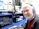 New ARRL CEO Howard Michel, WB2ITX, at W1AW. [Michelle Patnode, W3MVP, photo]